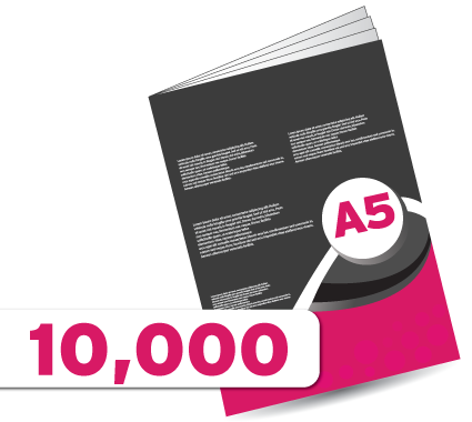 10,000 A5 Booklet