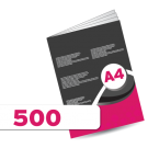 500 A4 Booklet