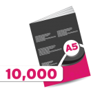 10,000 A5 Booklet