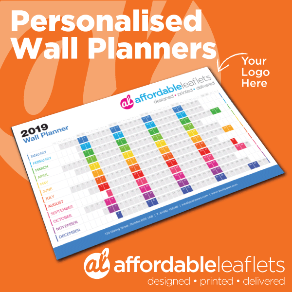 Personalised Wall Planners