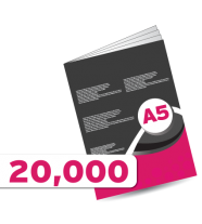 20,000 A5 Booklet