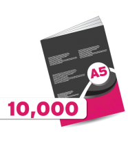 10,000 A5 Booklet