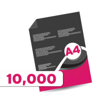 10,000 A4  Leaflets 