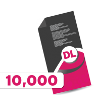 10,000 DL Leaflets