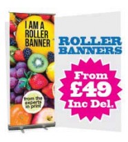Pop up Banners 800mm x 2000mm