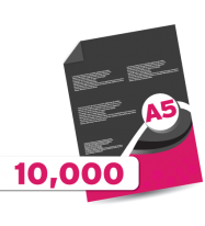 10,000 A5 Leaflets