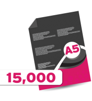 15,000 A5 Leaflets / Flyers