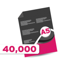 40,000 A5 Leaflets