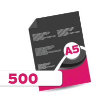 500 A5 Leaflets 