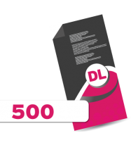 500 DL Leaflets